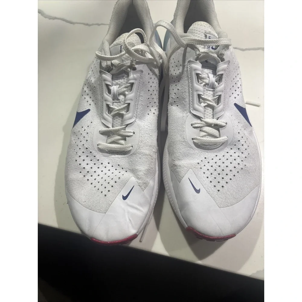 Size 13 - Nike Air Zoom TR1 White Aquarius Blue